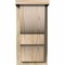 Ekena Millwork Ridgewood Rough Sawn Corbel w/Backplate, Douglas Fir, 8"W x 8"D x 16"H COR08X08X16RID01RDF - alternate 3